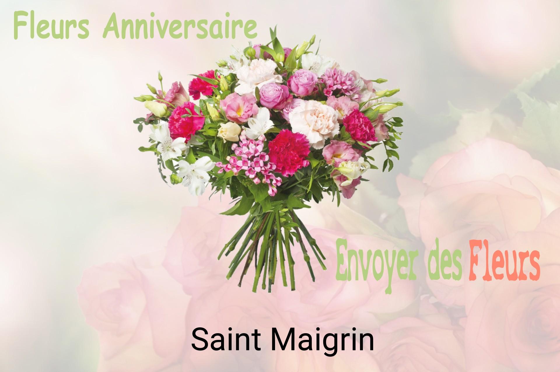 Bouquet de fleurs d’anniversaire livré à Saint-Maigrin